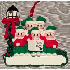Caroler Ornament with 5